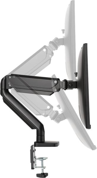 Deltaco gasspring single arm 17-32in arm-0350 1,5-8kg, 75x75-100x100 - Deltaco-arm-0350-7333048042774-04.jpg