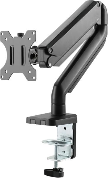 Deltaco gasspring single arm 17-32in arm-0350 1,5-8kg, 75x75-100x100 - Deltaco-arm-0350-7333048042774