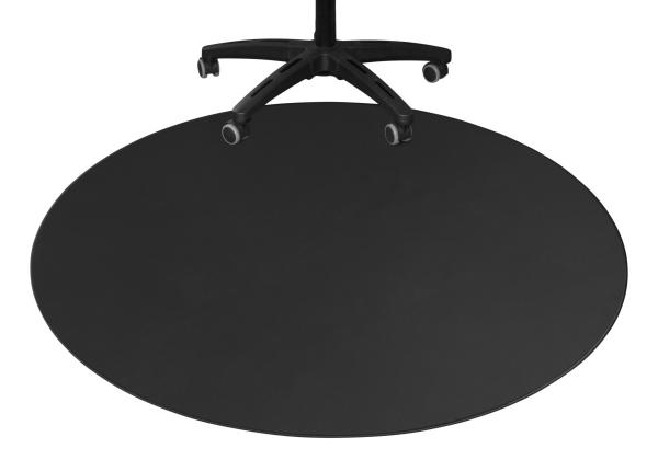 Deltaco floorpad, round, black gam-125 1100x1100x3 mm - Deltaco-gam-125-7333048050991-02.jpg