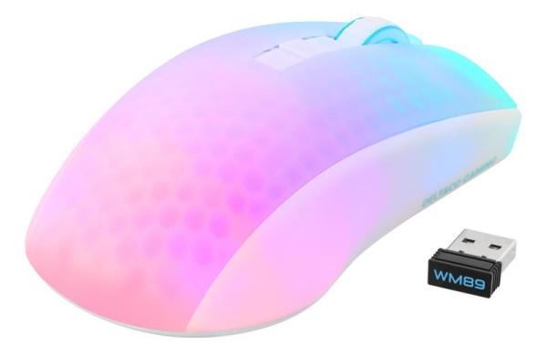 Deltaco lightweight mouse wirel.rgb gam-145-w semi-transparent, wm89,white - Deltaco-gam-145-w-7333048058621-04.jpg