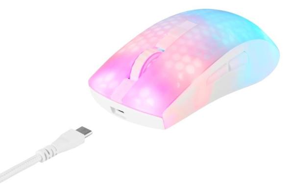 Deltaco lightweight mouse wirel.rgb gam-145-w semi-transparent, wm89,white - Deltaco-gam-145-w-7333048058621-05.jpg