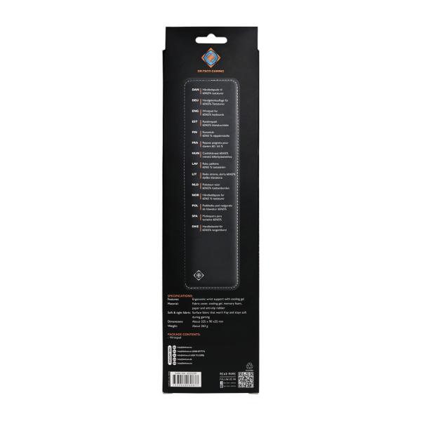 Deltaco compact wristpad 60/65 keyb. gam-164 black / memory foam - Deltaco-gam-164-7333048060877-06.jpg