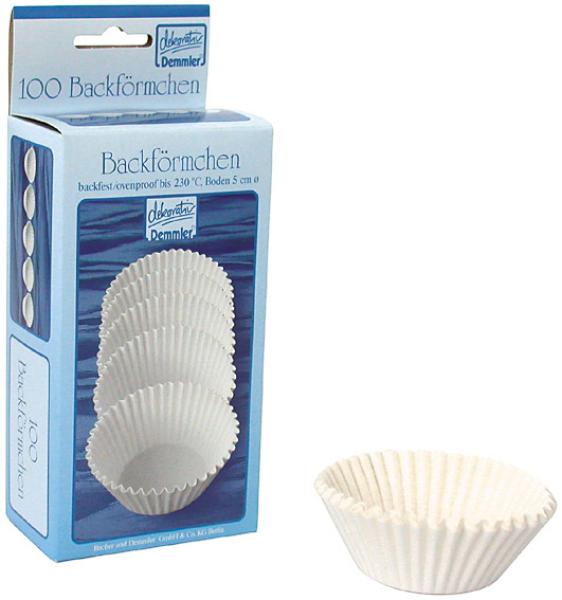 Demmler diplomat-kapseln 5x2,5cm 5012122024 weiss 200 stück - Demmler-5012122024-4004158192415