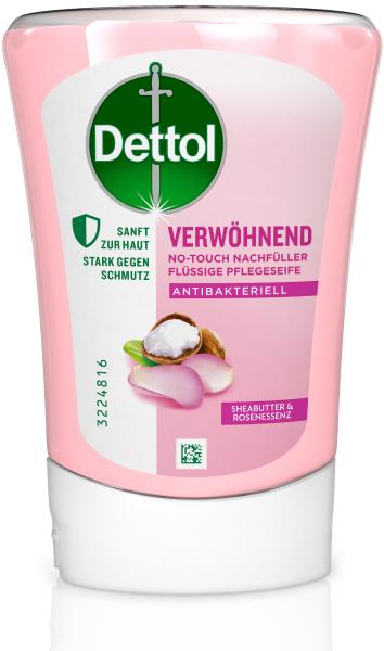 Dettol handseife no-touch 250ml 3182278 refill sheabutter&rosenblüte - Dettol-3182278-9000300124889