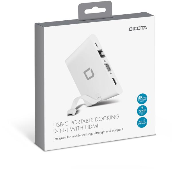 Dicota usb-c portable docking d31729 9-in-1 with hdmi - Dicota-d31729-7640158669136-04.jpg