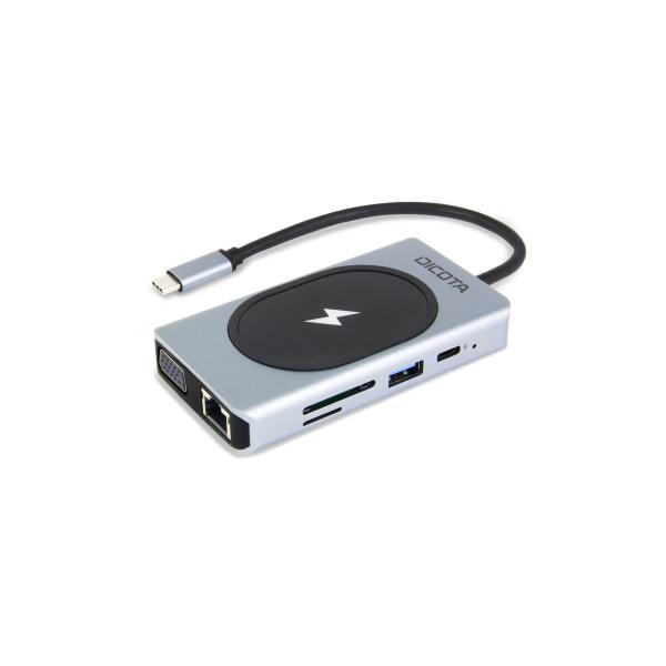 Dicota charging hub 10-in-1 usb-c d32059 4k pd 100w - Dicota-d32059-7640239421363