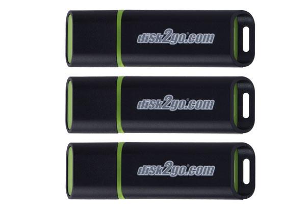 Disk2go usb-stick passion 2.0 16gb 30006496 usb 2.0 3 pack - Disk2go-30006496-7640111166443