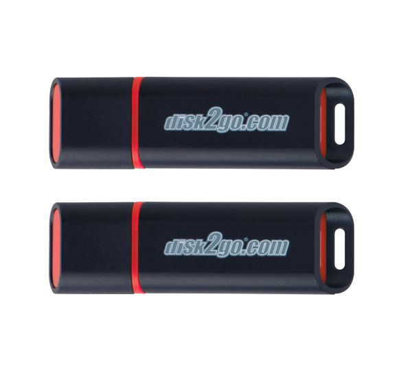 Disk2go usb-stick passion 2.0 8gb 30006571 usb 2.0 double pack - Disk2go-30006571-7640111166856
