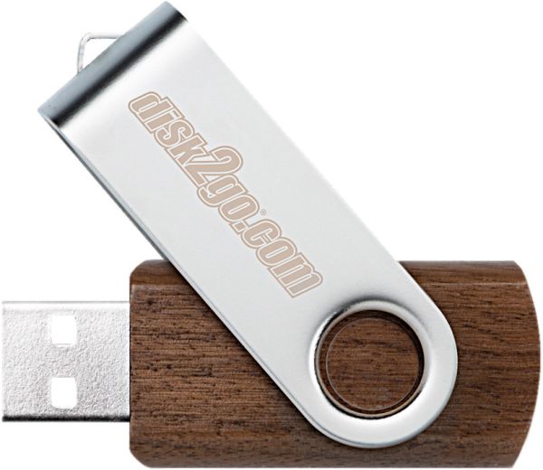 Disk2go usb-stick wood 128gb 30006664 usb 3.0 - Disk2go-30006664-7640111167006