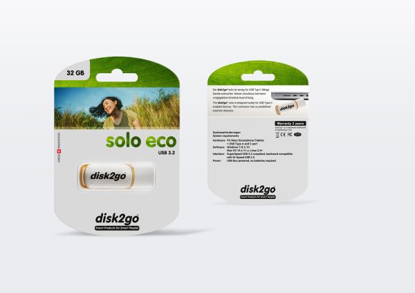 Disk2go usb-stick solo eco 32gb 30006802 type c usb 3.2 - Disk2go-30006802-7640111168478-02.jpg