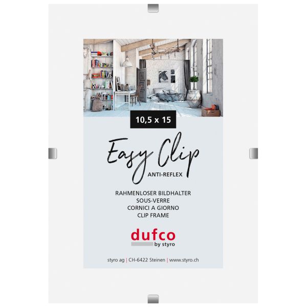 Dufco cliprahmen (ohne rahmen) 1420.41 10.5x15cm - Dufco-142041-7610259410005