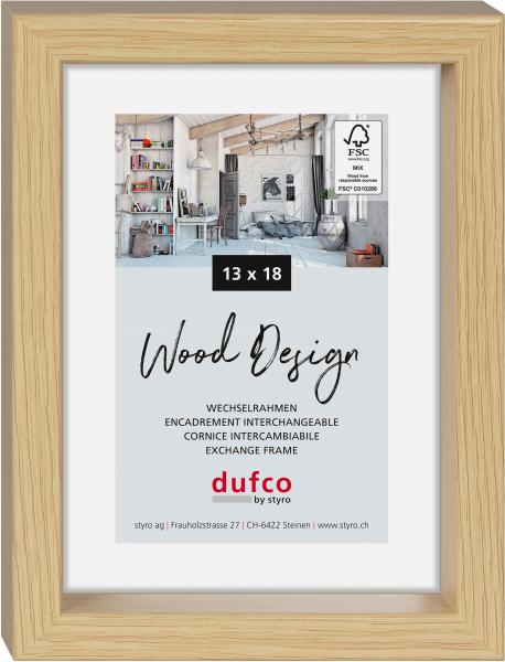 Dufco holz-bilderrahmen 13x18cm 1610.80983 fuji natur - Dufco-161080983-7610259809830