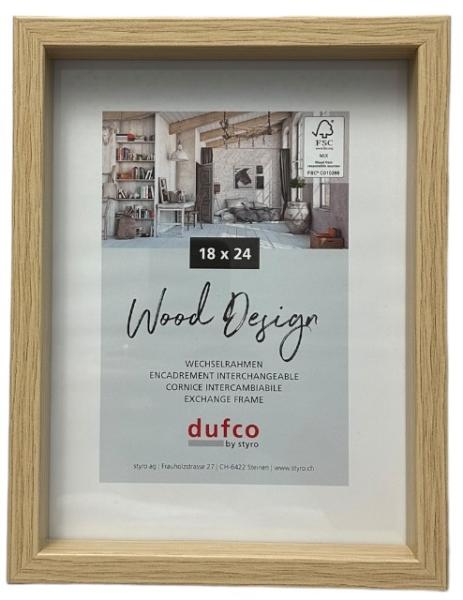 Dufco holz-bilderrahmen 18x24cm 1610.80984 fuji natur - Dufco-161080984-7610259809847