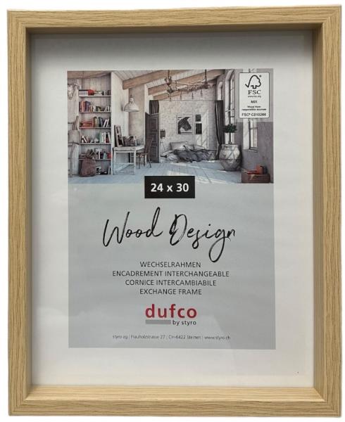 Dufco holz-bilderrahmen 24x30cm 1610.80986 fuji natur - Dufco-161080986-7610259809861