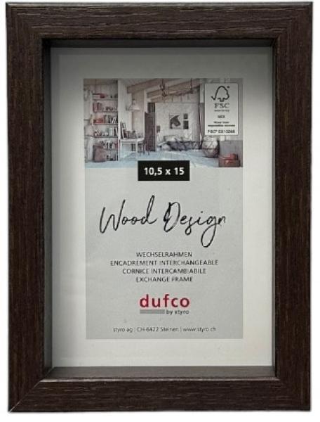 Dufco holz-bilderrahmen 10.5x15cm 1610.80990 fuji braun - Dufco-161080990-7610259809908