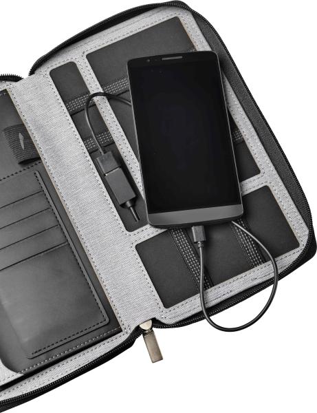 Dufco reisemappe mit powerbank 48-2005.000 4000 mah, anthrazit - Dufco-48-2005.000-7612176079754-04.jpg
