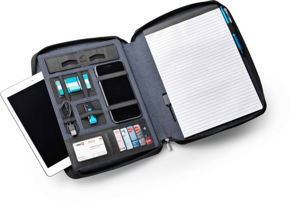 Dufco konferenzmappe a4 48-2027.000 powerbank 5000 mah, jeansblau - Dufco-48-2027000-7612176079839