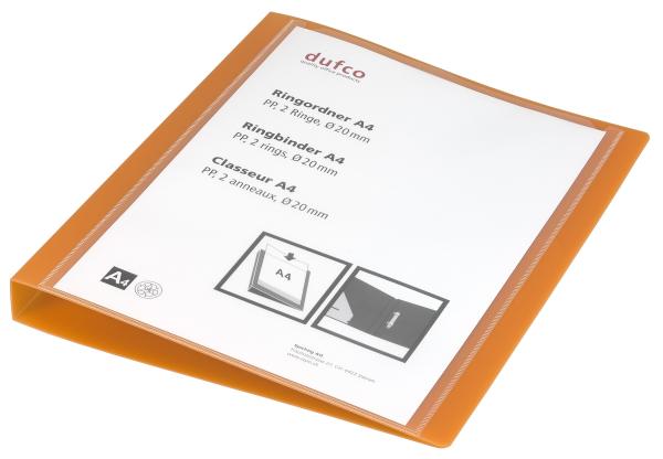 Dufco präsentationsordner 51500.03676 a4, 2.8cm, orange - Dufco-5150003676-7610259036762