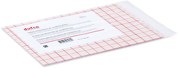 Dufco selbstklebefolie a4 6450.001 glasklar glossy, pvc, 10 bl. - Dufco-6450001-7612176074605
