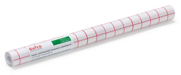 Dufco selbstklebefolie 35x250cm 6464.001 glasklar glänzend, pvc - Dufco-6464001-7612176074742