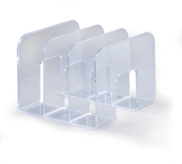 Durable katalog-/büchergestell trend 1701395400 transparent - Durable-1701395400-7318081395407