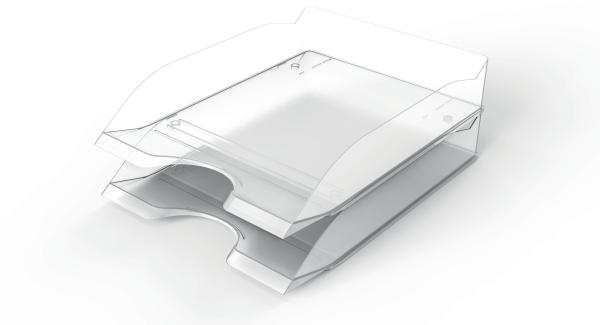 Durable briefkorb basic a4 1701674400 transparent - Durable-1701674400-4005546741840-02.jpg