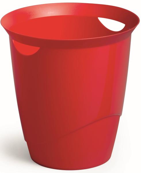 Durable papierkorb trend 1701710080 16l, rot - Durable-1701710080-7318081710088