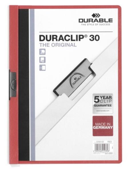Durable klemmhefter duraclip 30 220003 für 30 blatt a4 rot - Durable-220003-4005546210308-03.jpg