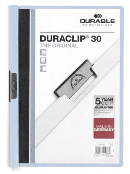 Durable klemmhefter duraclip 30 220006 für 30 blatt a4 blau - Durable-220006-4005546210339-03.jpg
