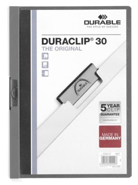 Durable klemmhefter duraclip 30 220057 für 30 blatt a4 anthrazit - Durable-220057-4005546209203-03.jpg