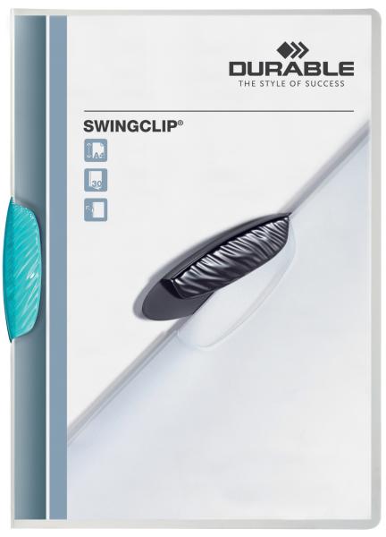 Durable klemmhefter swingclip a4 226014 für 30 blatt a4 blau - Durable-226014-4005546208817