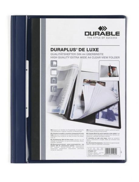 Durable angebotsheft. duraplus de luxe 258907 für 200 blatt a4 dunkelblau - Durable-258907-4005546215600-04.jpg