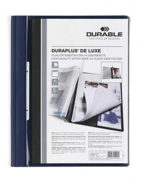 Durable angebotsheft. duraplus de luxe 258907 für 200 blatt a4 dunkelblau - Durable-258907-4005546215600