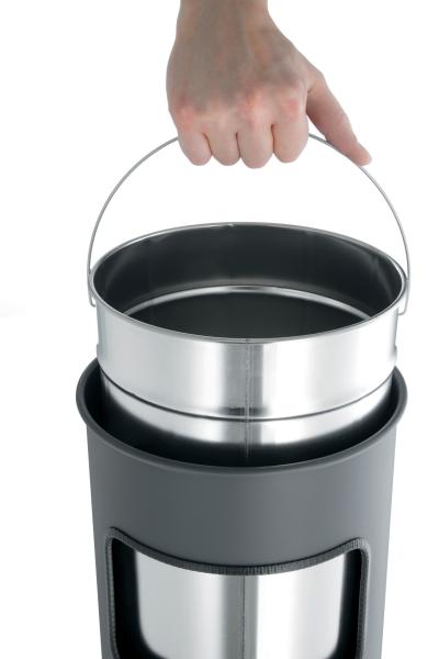 Durable abfalleimer 333058 mit ascher, 17l, anthrazit - Durable-333058-4005546989044-03.jpg