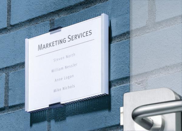 Durable türschild info sign 480523 silber, aluminium 210x148.5mm - Durable-480523-4005546400075-04.jpg