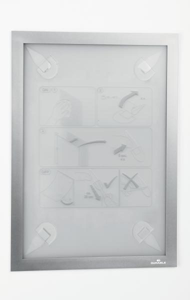 Durable duraframe wallpaper a4 484323 silber - Durable-484323-4005546992495