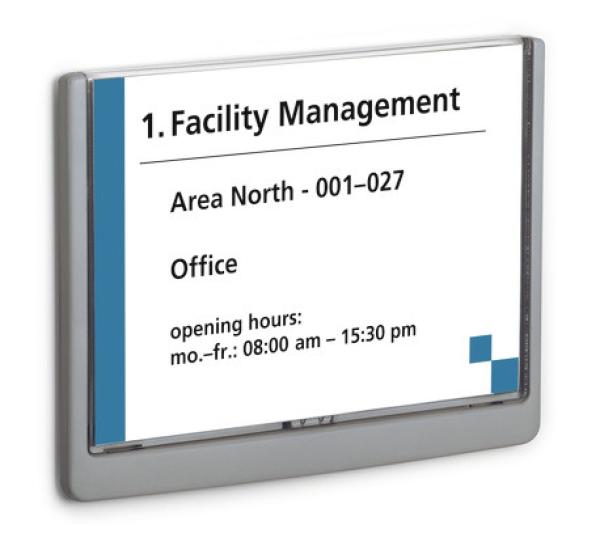 Durable türschild click sign a5 486637 graphit,kunststoff 210x148.5mm - Durable-486637-4005546405483-02.jpg