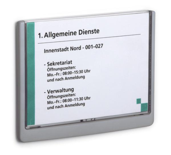 Durable türschild click sign a5 486637 graphit,kunststoff 210x148.5mm - Durable-486637-4005546405483-04.jpg