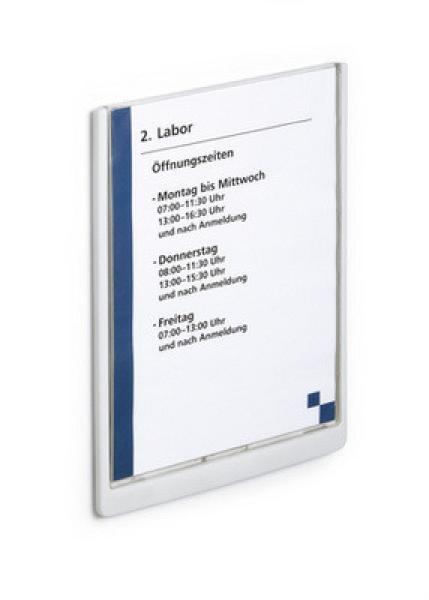 Durable türschild click sign a4 486737 graphit, kunststoff 210x297mm - Durable-486737-4005546405568