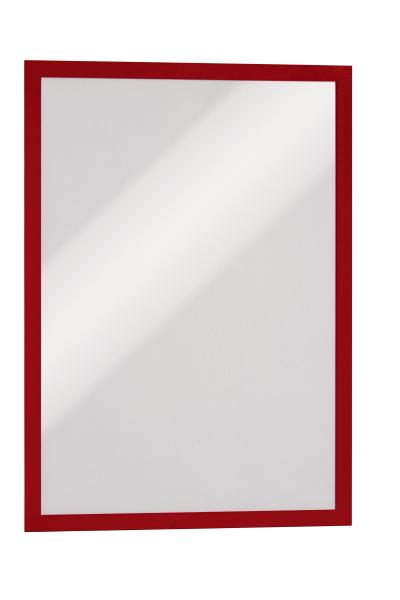 Durable sichtfenster duraframe 487303 rot, selbstklebend 2 stück - Durable-487303-4005546406763