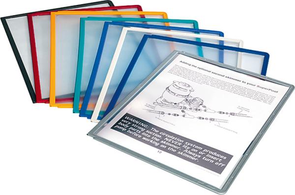Durable sichttafel sherpa a4 560600 farbig assortiert - Durable-560600-7612532052087