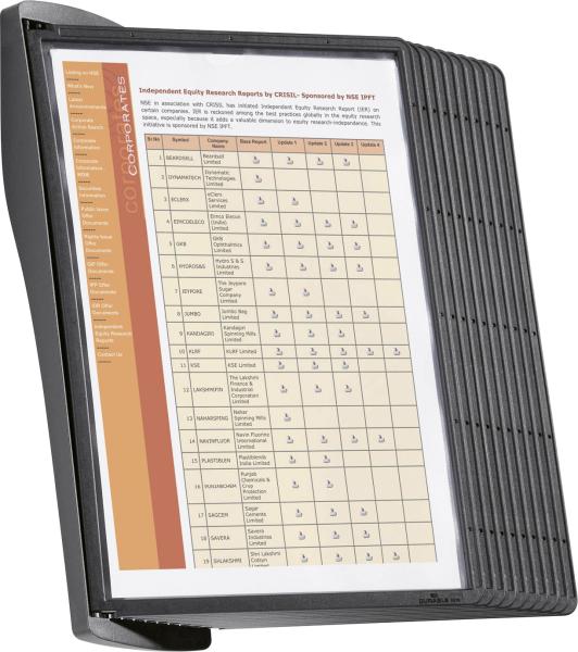 Durable sherpa style wall 10 585401 10 tafeln - Durable-585401-4005546507361