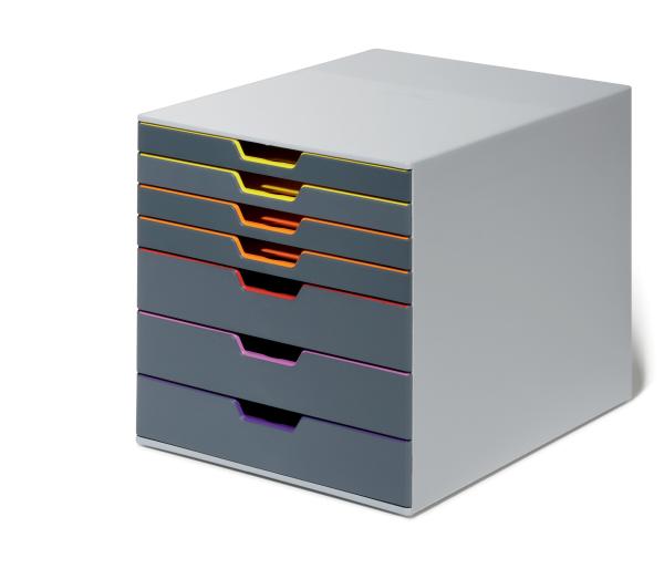 Durable schubladenbox varicolor 7 -c4 760727 farbige griffe, 7 schubladen - Durable-760727-4005546701943-02.jpg