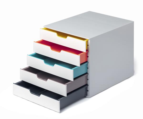 Durable box varicolor mix 5 a4-c4 762527 farbig 5 fächer - Durable-762527-4005546993263-02.jpg