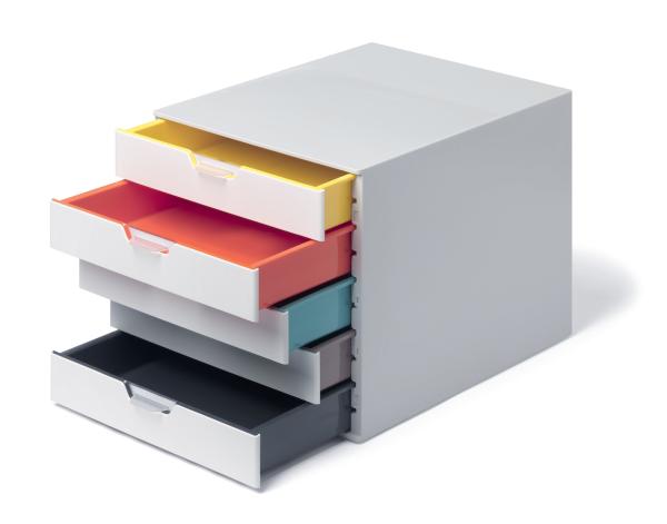 Durable box varicolor mix 5 a4-c4 762527 farbig 5 fächer - Durable-762527-4005546993263-03.jpg