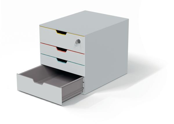 Durable box varicolor safe 4 762627 weiss/mehrfarbig 4 schubladen - Durable-762627-4005546736129-02.jpg