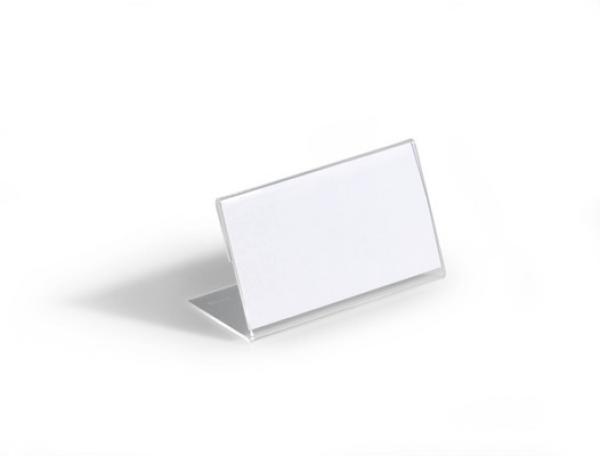 Durable tischnamensschild l 100x52mm 805519 10 stück - Durable-805519-4005546805511