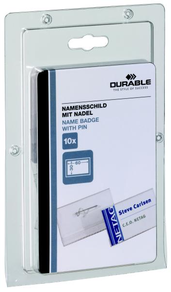 Durable namensschild 860619 30x60mm 10 stück - Durable-860619-4005546812076-02.jpg