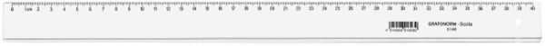 Dux flachlineal scola 40cm 81/40 polystyrol - Dux-81-40-4014509013016