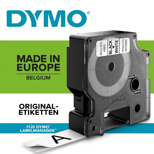 Dymo schriftband d1 schwarz/weiss s0720830 19mm/7m - Dymo-s0720830-5411313452137-02.jpg